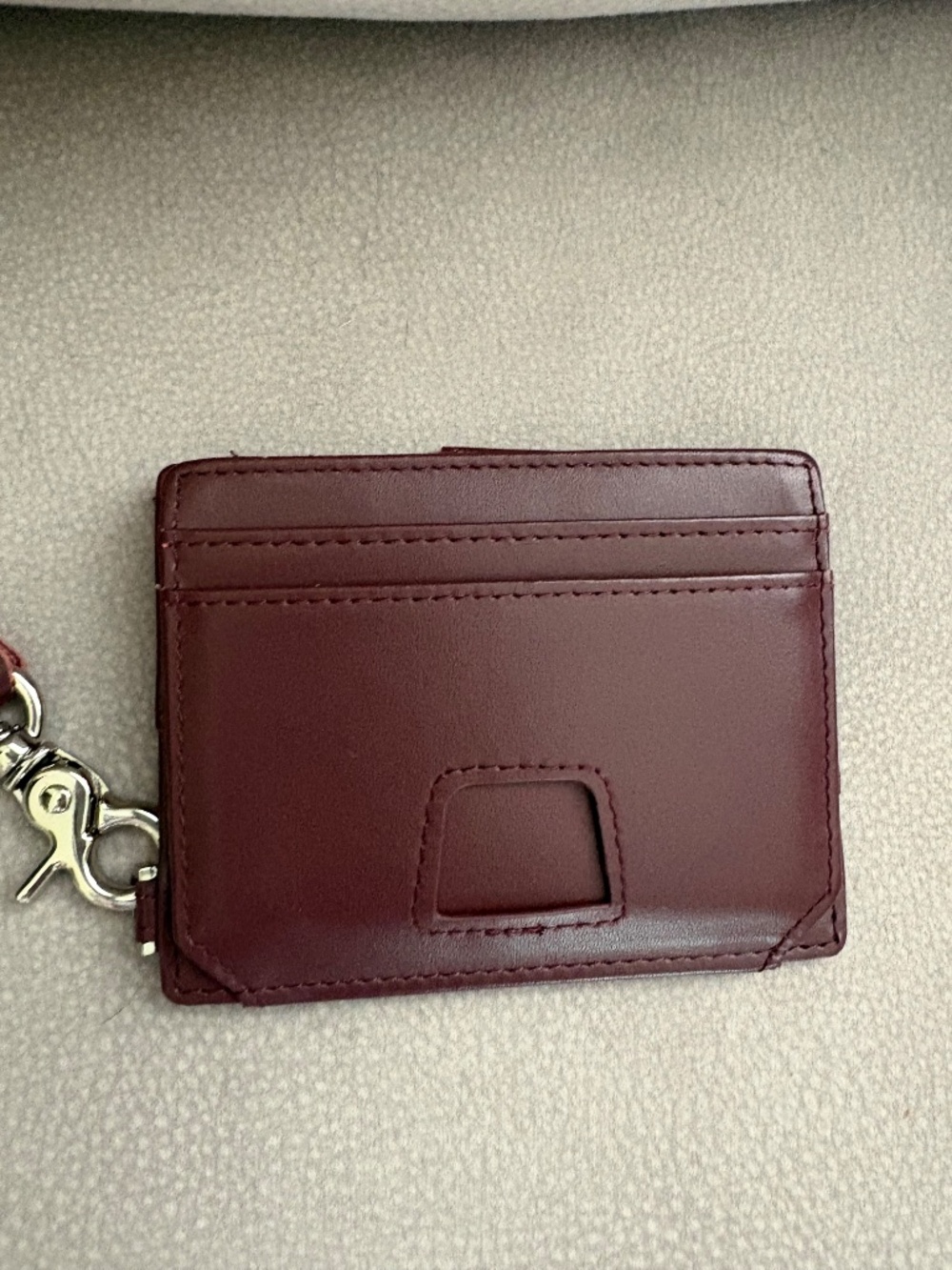 Andar Denner 2 wallet in Wild Cherry - Picture 3 of 5